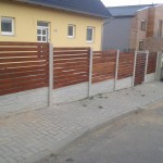 vzor plotu | Galerie - Betonové ploty